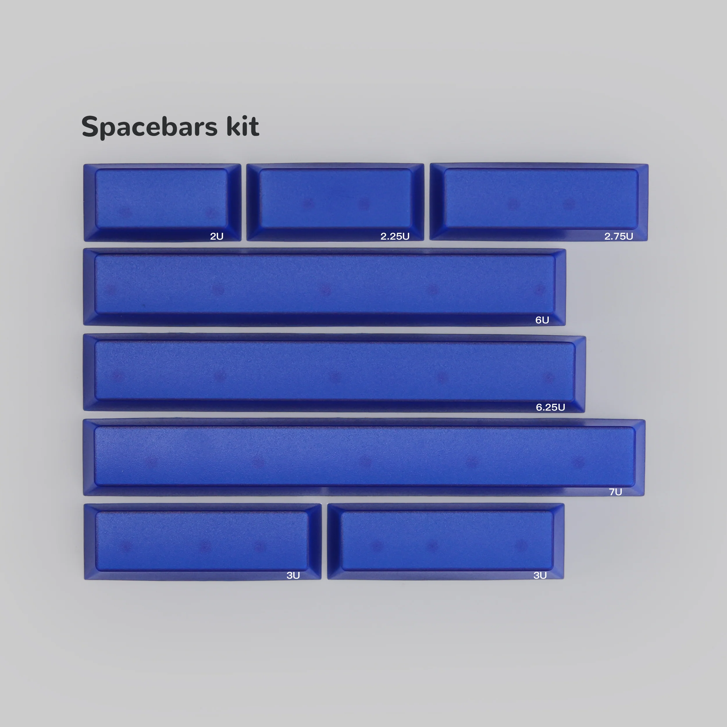 PBTFans Klein Blue R2 Keycap set - Image 4